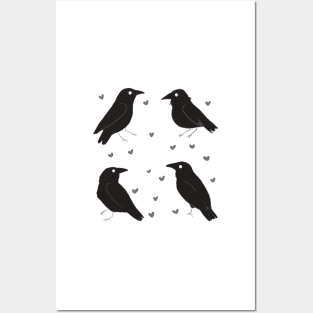 Crows pack Posters and Art